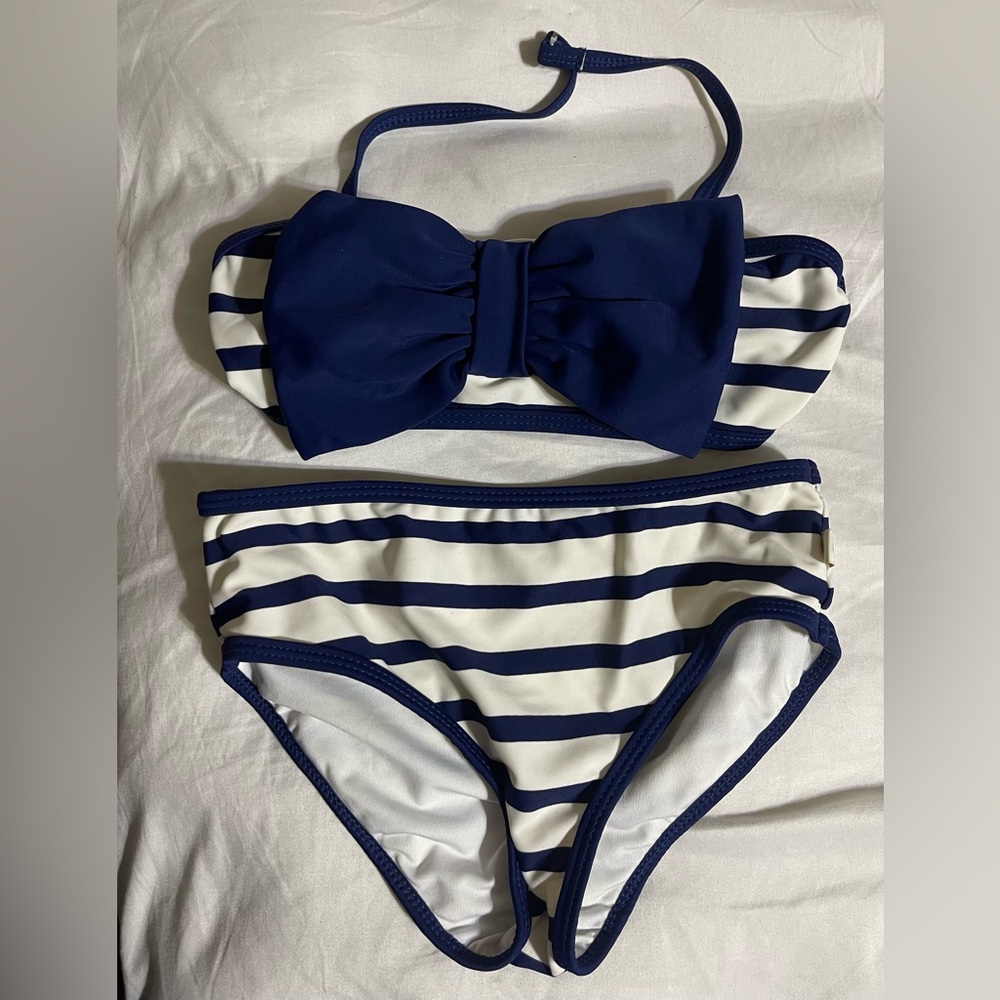 Girls size 6 Kate spade bikini swim suit